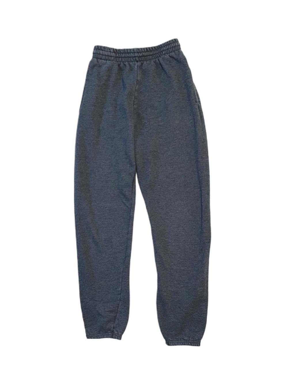 FRUIT OF THE LOOM Men's Dark Grey Joggers Small